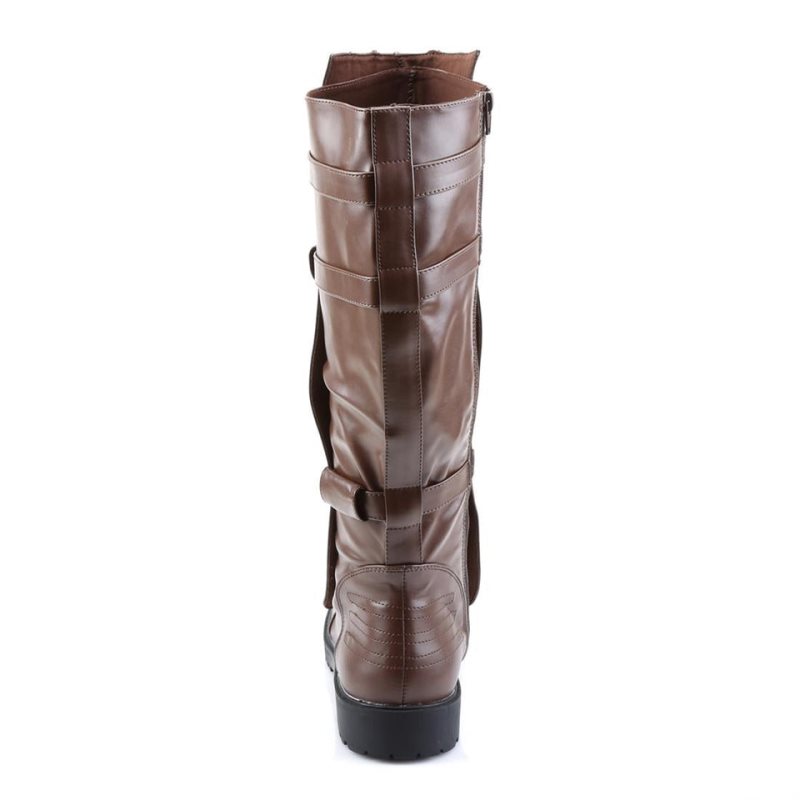 Botas Hasta La Rodilla Pleaser Walker-130 Hombre Marrom | MEXICO CUEADVP